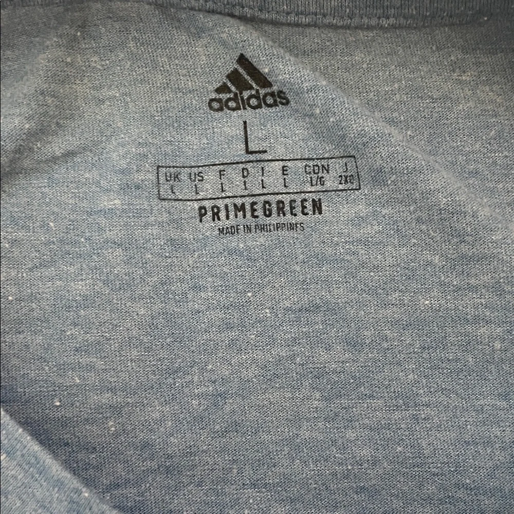 Adidas Men's Blue and Maroon Short Sleeve Tees
